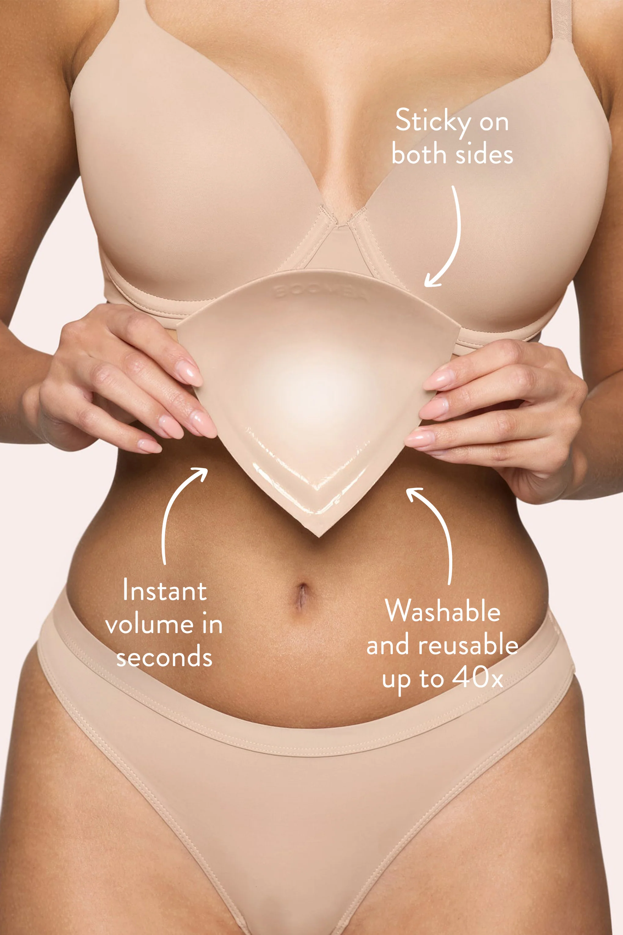 Invisible Lift | Boomba Beige Invisible Lift Inserts - Image 3