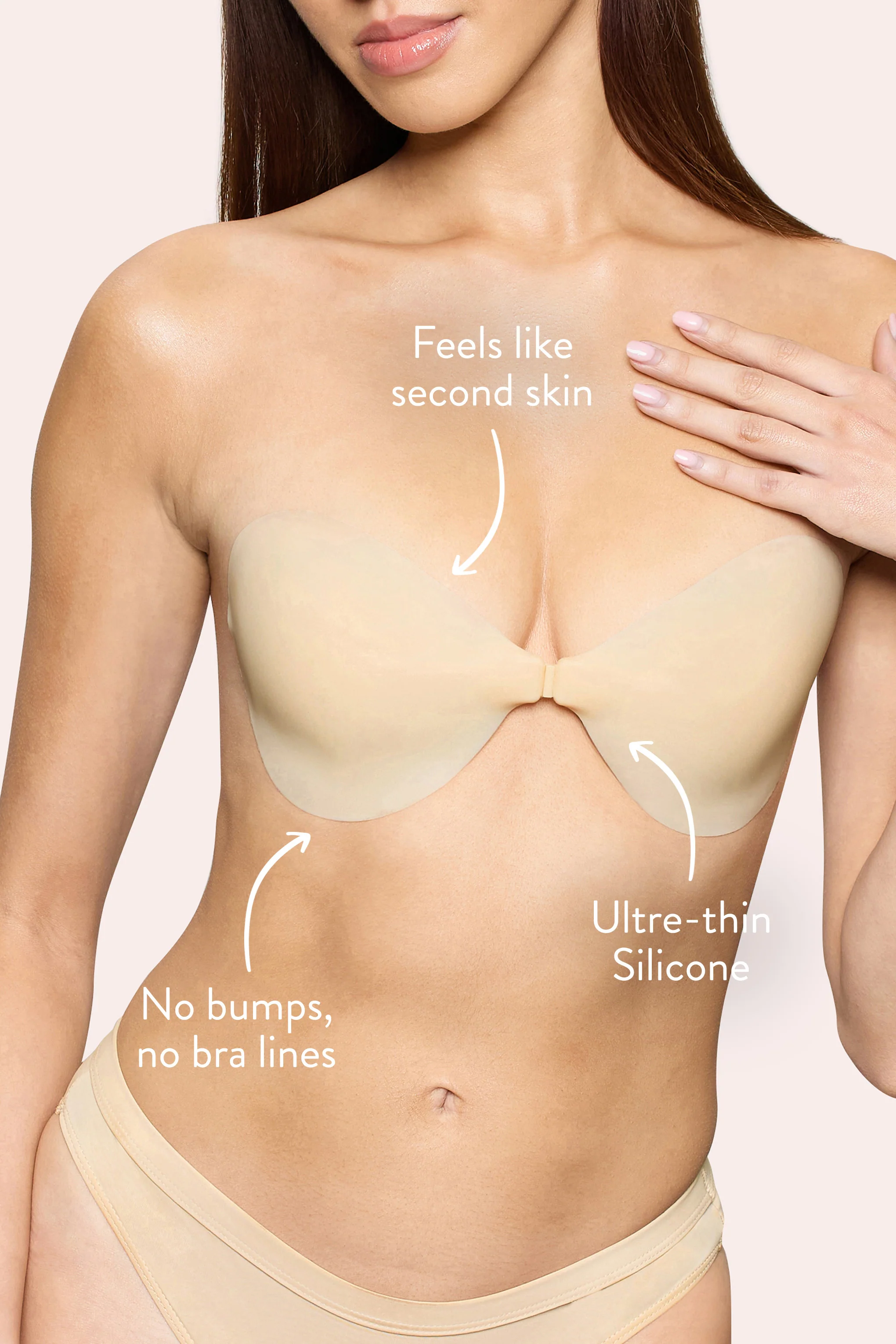 Invisibra | Boomba Sand Invisible Sticky Bra - Image 3